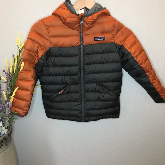 Patagonia Other - Patagonia-Reversible Down Hoodie - Boys